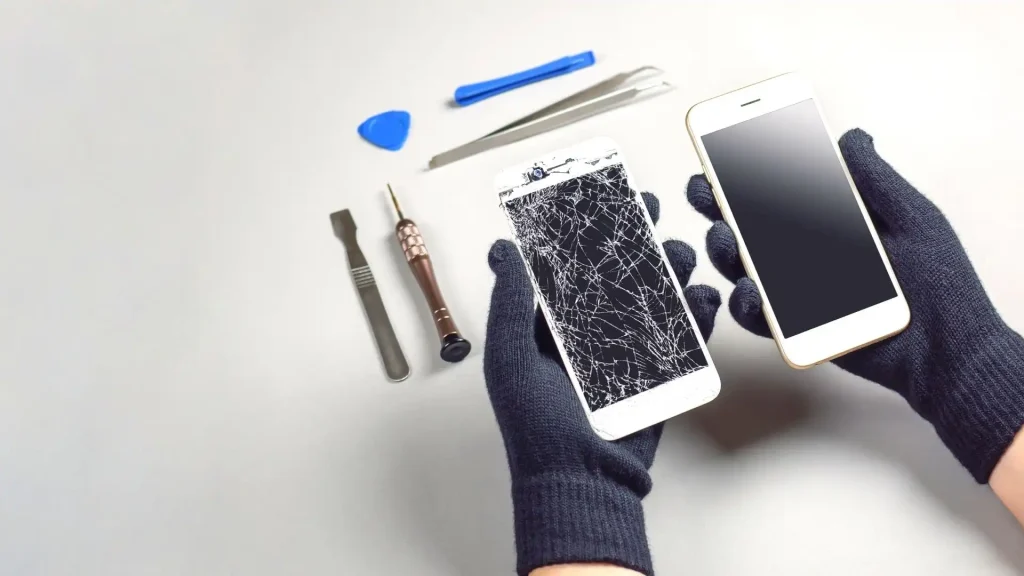 iPhone Screen Repair Process